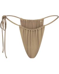 Marquise Swim - Bikini Bottom Canvas String - Lyst