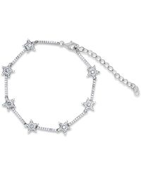 SHYMI - Pave Star Tennis Bracelet - Lyst