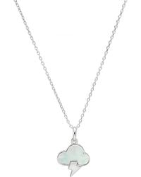 Kylie Harper - 'A Rainy Day' Mother Of Pearl Pendant - Lyst