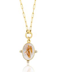 Ece London - The Angel Of Peace Ii Necklace - Lyst