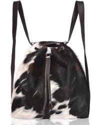 Owen Barry - Cowhide Backpack/Shoulder Bag Tricolour - Lyst