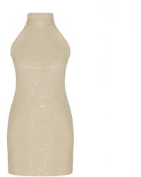 Herfetch - Neutrals Mini Flirty Dress - Lyst