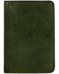 Time Resistance - Small Leather Passport Holder For - Lyst