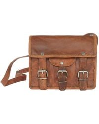 VIDA VIDA - Vida Vintage Mini Mini Leather Satchel - Lyst