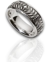 Daneila Léon - Sterling Band Ring - Lyst