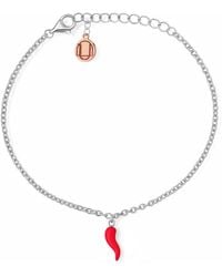 Unaloe - Elegant Bracelet With Horn Pendant - Lyst
