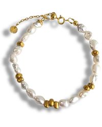 Ninemoo - Gaia Pearl Bracelet - Lyst