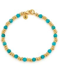 Nellou Jewellery - Gem Bracelet December Birthstone Plated Sterling - Lyst