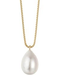 Katy Faye - Giulia Pearl Necklace - Lyst