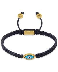 Nialaya - String Bracelet With Evil Eye - Lyst