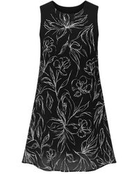 Conquista - Summer A Line Chiffon Dress - Lyst