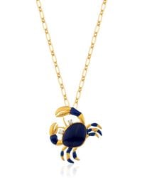 Milou Jewelry - Crab Necklace - Lyst