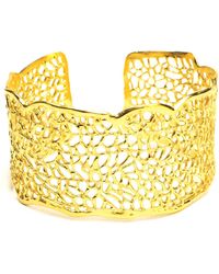 Lexi Jewelry - Sea Goddess Organic Sea Fan Cuff Bracelet - Lyst