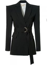AGGI by HALEWSKI - Blazer Marina Neutral - Lyst