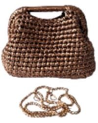 Springmoonatelier - Handmade Bronze Metallic Bag Of Elegance - Lyst
