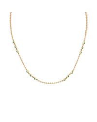 Retro Chic - Verdant Whisper Necklace - Lyst