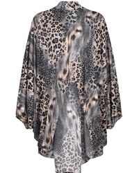 Lioness by Tf - Glitter Leopard Long Tunic - Lyst