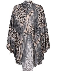 Lioness by Tf - Glitter Leopard Long Tunic - Lyst