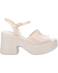 Melissa - Neutrals Lina Platform Sandal - Lyst