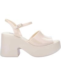 Melissa - Neutrals Lina Platform Sandal - Lyst