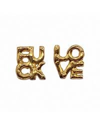 Moca Jewellery - Fuck + Love Earrings - Lyst