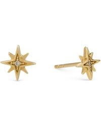 Dolcetto Designs - Fides Star Stud Earrings - Lyst