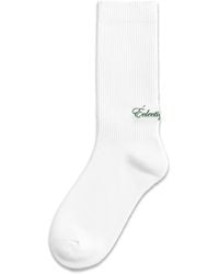 Éclectique - Logo Socks With Script Logo - Lyst