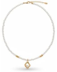 Angel Barocco - Bead & Pearl Necklace - Lyst
