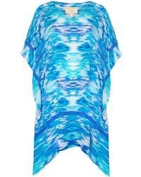 Sophia Alexia - Sea Dream Classic Silk Kaftan - Lyst