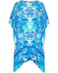 Sophia Alexia - Sea Dream Classic Silk Kaftan - Lyst