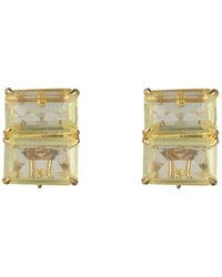 Bounkit - Olivia Studs Lemon - Lyst