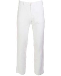 Haris Cotton - Classic Fit Linen Pants - Lyst