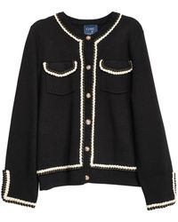 Tantra Spain Sl - Knitted Jacket With Front Pockets - Lyst