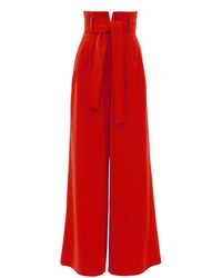 Julia Allert - High Waist Long Wide Leg Trousers – - Lyst