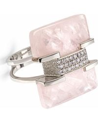 Artisan - 18K Quartz Preform & Diamond Statement Ring - Lyst