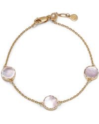 Jovonna London - Eternal Maya Mother Of Pearl Adjustable Bracelet - Lyst