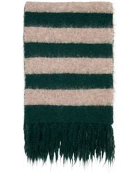 Tactile Rectangle Backpack James Lakeland Stripe Blanket Scarf in Brown | Lyst