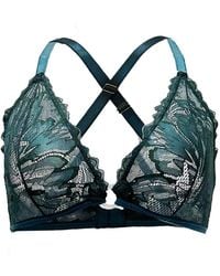 Carol Coelho - Peacock Coral O-Ring Bralette - Lyst