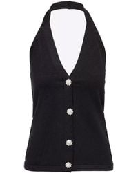 Amy Lynn - Clarissa Knit Halter Top - Lyst