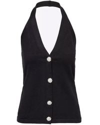 Amy Lynn - Clarissa Knit Halter Top - Lyst