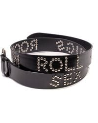 Stuart Trevor - S'X D'Ugs & Rock N Roll Studded Leather Thin Belt - Lyst
