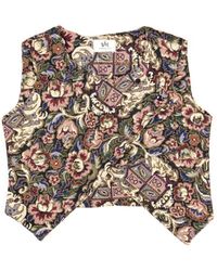 Collected Xx - Flame Of Love Upcycled Crop Top - Lyst