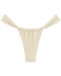 Montce - Neutrals Oat Texture Sandra Bikini Bottom - Lyst
