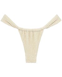 Montce - Neutrals Oat Texture Sandra Bikini Bottom - Lyst