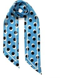 INGMARSON - Polka Dot Twilly Neck Scarf - Lyst