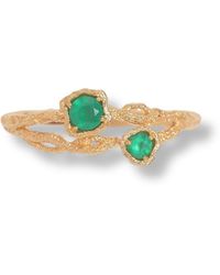 Claire Hill Designs - Twisted Branch Chalcedony Ring - Lyst