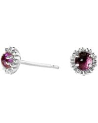 Lee Renee - Dahlia Bud Amethyst Earrings – - Lyst