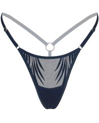 MONIQUE MORIN LINGERIE - Ether Micro-G Thong - Lyst