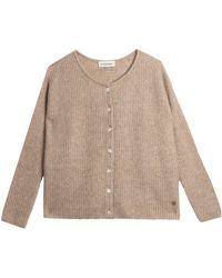 Bel Cashmere - Camille Cashmere Cardigan Jaspe - Lyst
