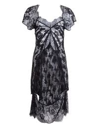 Natalia Petruch - Violette Silk Lace Dress - Lyst